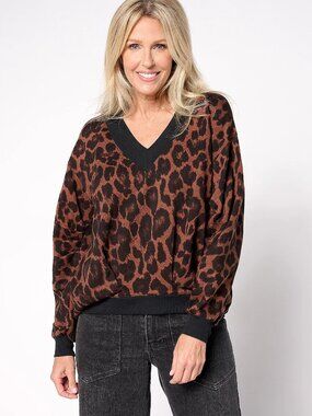 Carla Rockmore Collection Asymmetric French Terry Sweatshirt, Sz 4X a670432